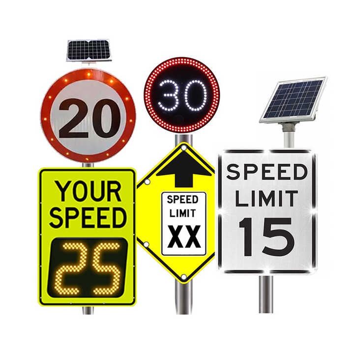 Custom Solar LED Speed Limit Signs at Affordable Rates